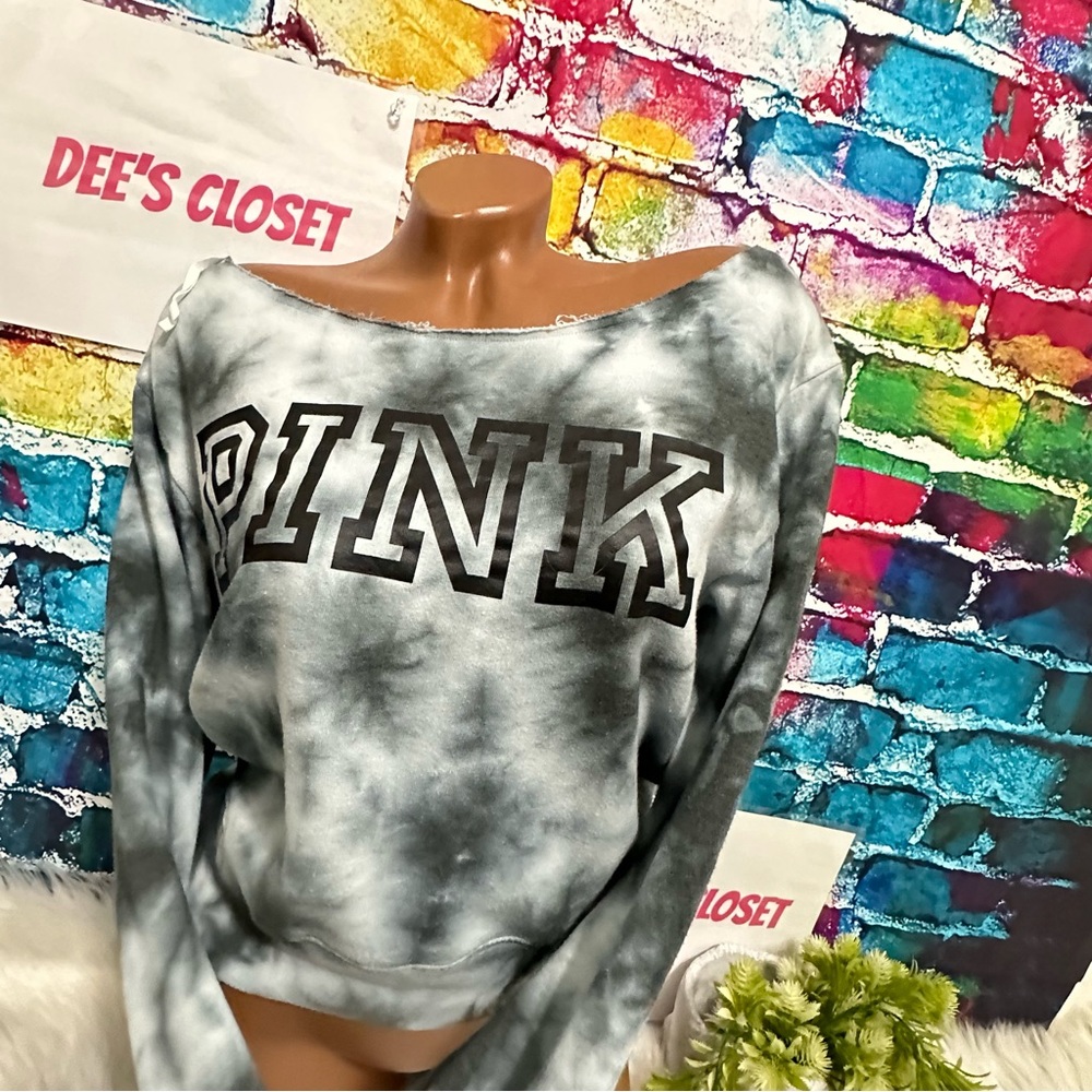 PINK VS OFF THE SHOULDER CREW